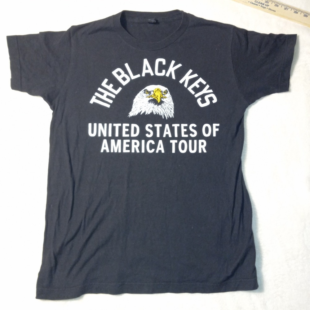 The Black Keys United States of America USA Tour Rock Band Music T-Shirt S